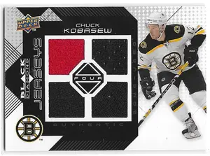 2008-09 Black Diamond Jerseys #BDJ-CK Chuck Kobasew