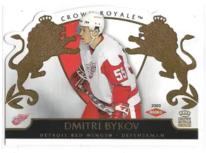 2002-03 Crown Royale #112 Dmitri Bykov RC (1996/2299)