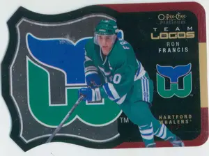 2015-16 O-PEE-CHEE PLATINUM - RON FRANCIS #T-32 TEAM LOGOS