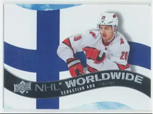 2020-21 UPPER DECK - SEBASTIAN AHO #WW-4 NHL WORLDWIDE
