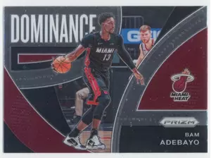 2021-22 Panini Prizm - Bam Adebayo #1 Dominance