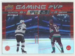 2024-25 UPPER DECK - QUINTON BYFIELD/TREVOR ZEGRAS #GPVP-9 GAMING PVP