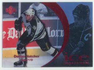 1997-98 UPPER DECK ICE - DERIAN HATCHER #2 PARALLEL