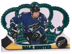 1997-98 Crown Royale Emerald Green #139 Dale Hunter