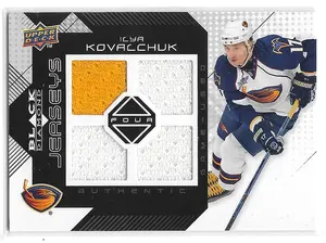 2008-09 Black Diamond Jerseys #BDJ-IK Ilya Kovalchuk
