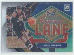 2020-21 Panini Donruss Optic - Allen Iverson #9 Express Lane