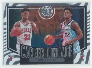 2020-21 Panini Illusions - Jimmy Butler #17 Career Lineage