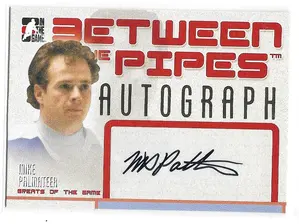 2006-07 Between The Pipes Autograph #A-MP Mike Palmateer