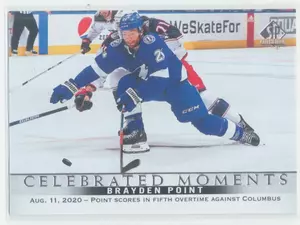 2020-21 SP AUTHENTIC - BRAYDEN POINT #109 CELEBRATED MOMENTS