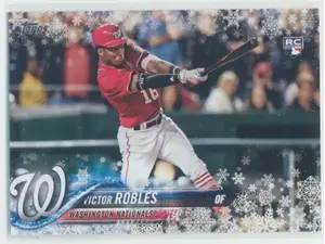 2018 Topps Holiday - Victor Robles #HMW189 Walmart Mega Box RC