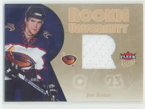 2005-06 FLEER ULTRA - JIM SLATER #RU-JS ROOKIE UNIFORMITY