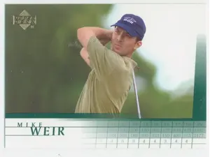2001 Upper Deck - Mike Weir #20 RC
