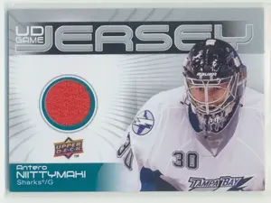 2010-11 UPPER DECK - ANTERO NIITTYMAKI #GJ-AN GAME JERSEY
