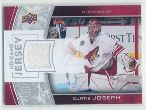 2013-14 UPPER DECK - CURTIS JOSEPH #GJ-CJ GAME JERSEY