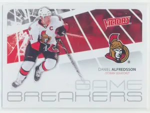 2011-12 VICTORY - DANIEL ALFREDSSON #GB-DA GAME BREAKERS