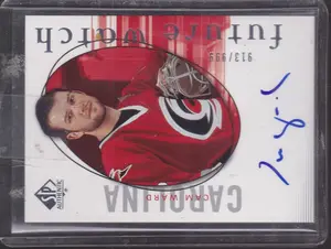 2005-06 Sp Authentic Future Watch Auto Rc #142 Cam Ward Rc #913-999