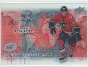 2015-16 UPPER DECK ICE - SAM BENNETT #GI-SB GLOBAL IMPACT