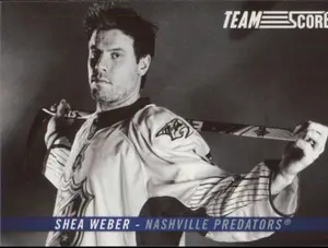 2012-13 SCORE - SHEA WEBER #TS10 TEAM SCORE
