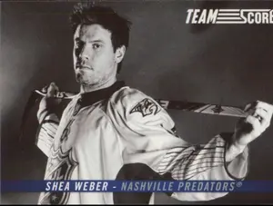 2012-13 SCORE - SHEA WEBER #TS10 TEAM SCORE