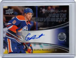 2015-16 UD Contours Youth Movement Auto Griffin Reinhart 367/399