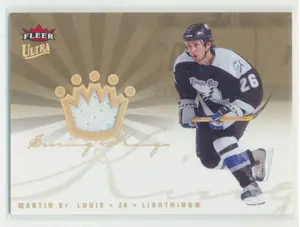 2005-06 FLEER ULTRA - MARTIN ST. LOUIS #SKJ-SL SCORING KINGS JERSEYS