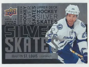 2012-13 UPPER DECK - MARTIN ST. LOUIS #SS26 SILVER SKATES