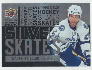 2012-13 UPPER DECK - MARTIN ST. LOUIS #SS26 SILVER SKATES