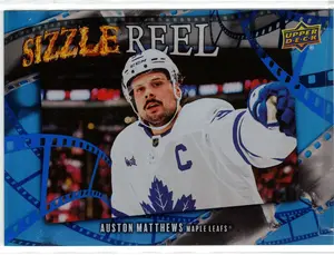 25-26 UD Auston Matthews Sizzle Reel SR-19