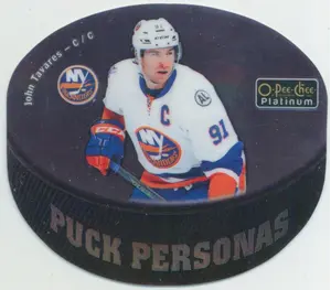 2016-17 O-PEE-CHEE PLATINUM - JOHN TAVARES #PP-4 PUCK PERSONAS