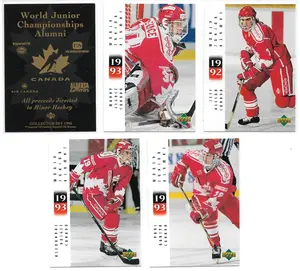 1995 Upper Deck World Junior Alumni (Complete Set - 15 cards)
