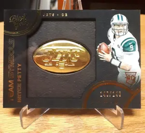 2015 Panini Black Gold Team Symbols #TMS-42 Bryce Petty (148/149)