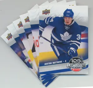 2017 TORONTO MAPLE LEAFS CENTENNIAL CLASSIC 6-CARD SET