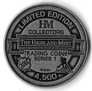 2022 Highland Mint NHL Trading Coins Series 1 Kirill Kaprizov (/4500)