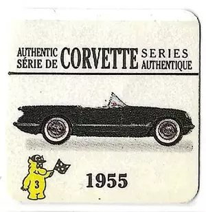 1991 Hostess Authentic Corvette Series 1955