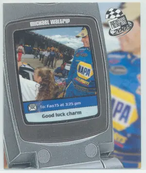 2005 Press Pass - Michael Waltrip #SN26 Snapshots