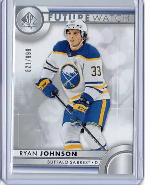 2023-24 SP Authentic Future Watch Ryan Johnson 821/999