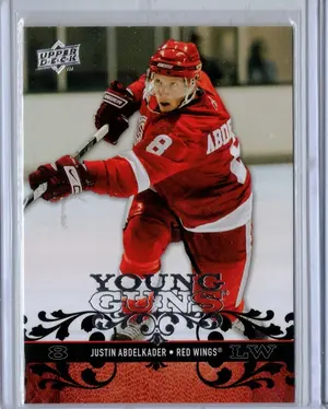 2008-09 UD Young Guns Justin Abdelkader