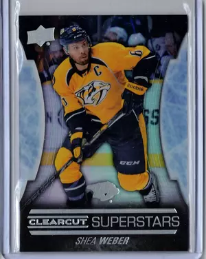 2015-16 UD Clearcut Superstars Shea Weber CCS-9