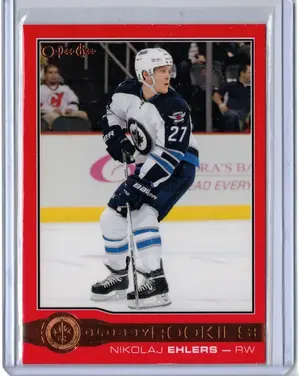 2015-16 OPC Glossy Rookie Red Nikolaj Ehlers