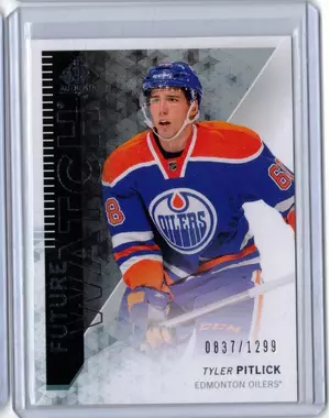 2013-14 SP Authentic Future Watch Tyler Pitlick 837/999