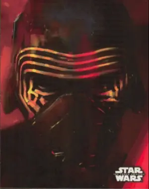 2016 Star Wars The Force Awakens - The Mask of Kylo Ren Concept Art #9