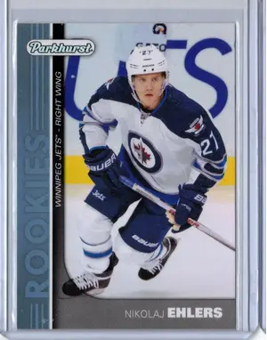 2015-16 UD Parkhurst Blue Rookie Nikolaj Ehlers