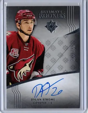 2016-17 UD Ultimate Rookies Auto Dylan Strome 205/299