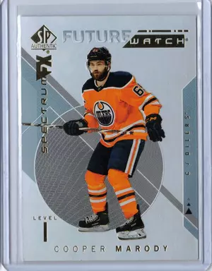 2018-19 UD SPA Future Watch Spectrum Level 1 Cooper Marody