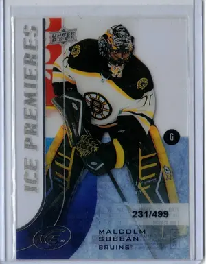 2015-16 UD Ice Premieres Rookie Malcolm Subban 231/499