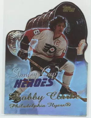 2003-04 TOPPS - BOBBY CLARKE #SCH-BC STANLEY CUP HEROES