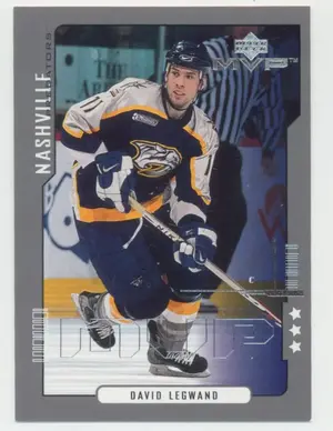 2000-01 MVP - DAVID LEGWAND #98 THIRD STAR