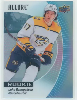 2023-24 ALLURE - LUKE EVANGELISTA #136 ROOKIE