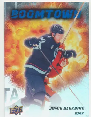 2025-26 UPPER DECK - JAMIE OLEKSIAK #BT-3 BOOMTOWN