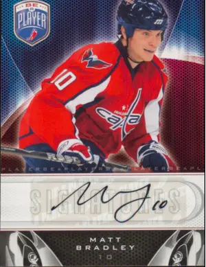2009-10 BE A PLAYER - MATT BRADLEY #S-MY SIGNATURES